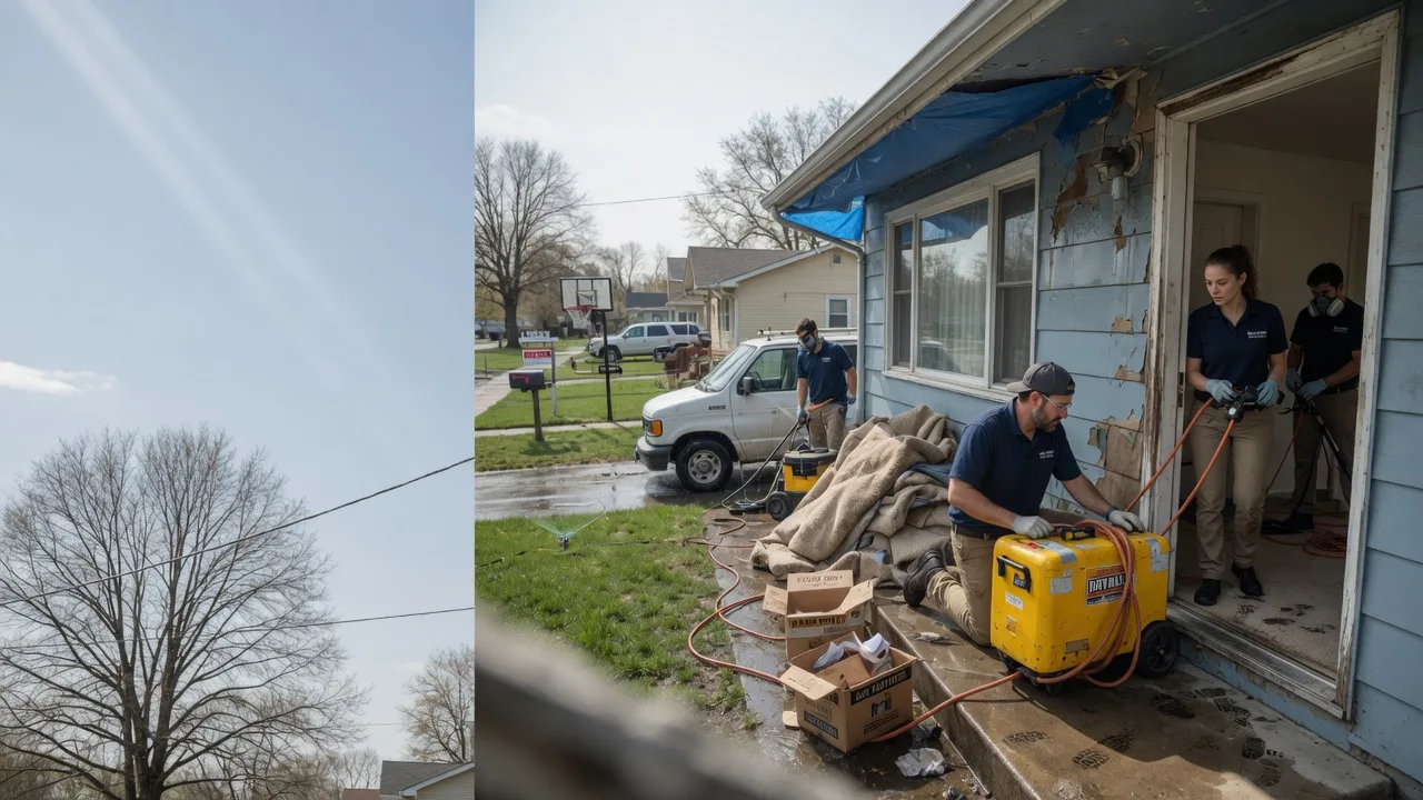 Basement Flood Cleanup in Harrison, ID near me